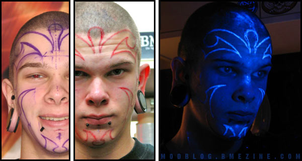  See also UV facial circuitry tattoo forearm ghost flames tattoo 