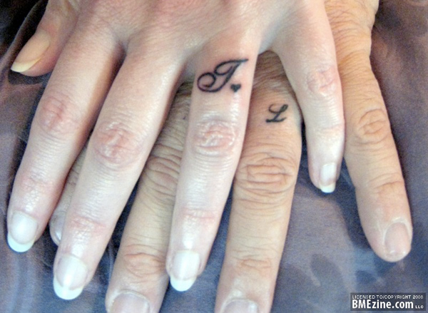  fate upon getting a ringfinger tattoo in lieu of wearing a wedding 