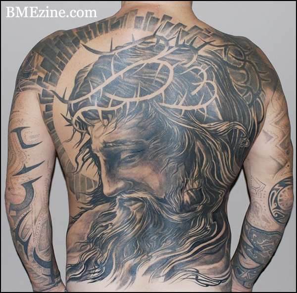 Tags Backpieces Body Modification Christ Tattoos Christian Tattoos 