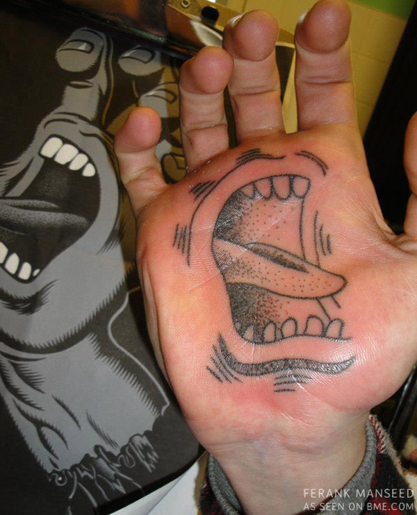 screaming-hand-tattoo